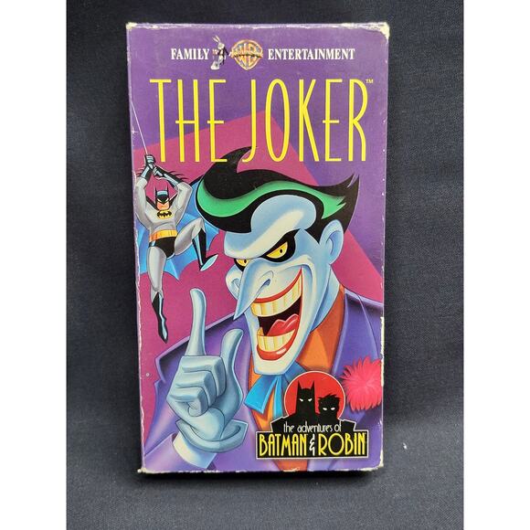 The Adventures of Batman and Robin "THE JOKER" & "ROBIN" on VHS - Picture 6 of 8